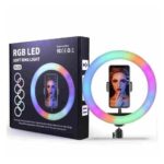 MJ26 RGB Ring Light with Tripod Stand