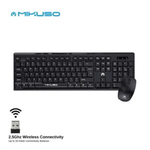 Mikuso KB-C019 Wireless Keyboard and Mouse