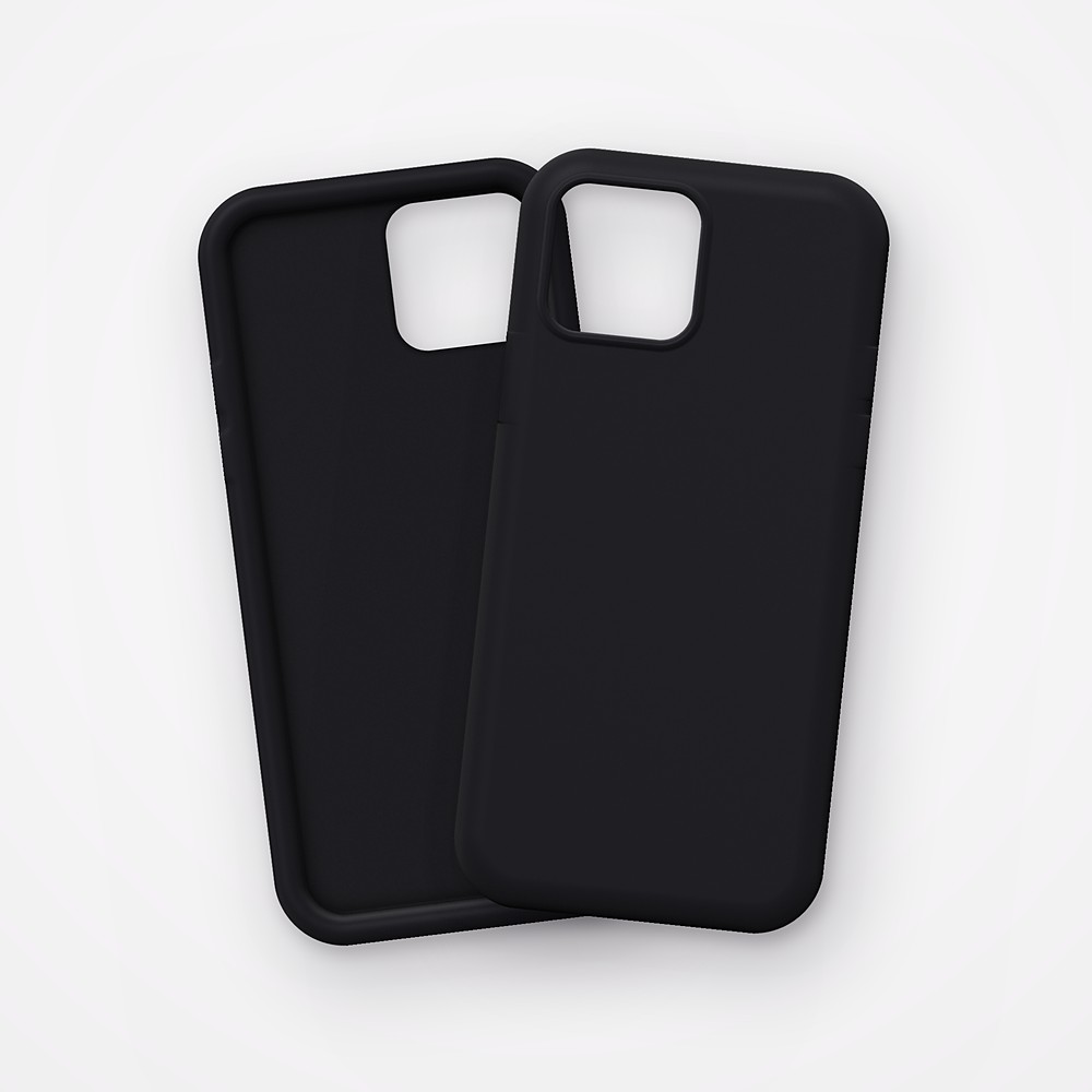 Silicone Case for iPhone 15 Series, Black Silicone Case for iPhone 15 Series, Black