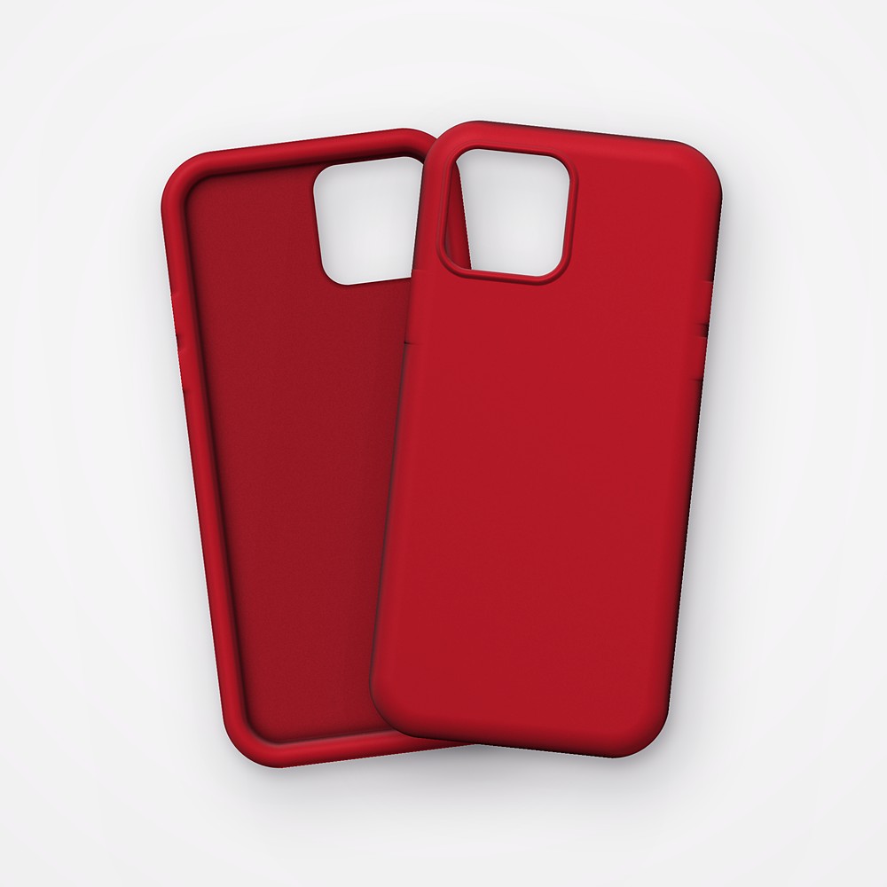 Silicone Case for iPhone 15 Series, Red Silicone Case for iPhone 15 Series, Red