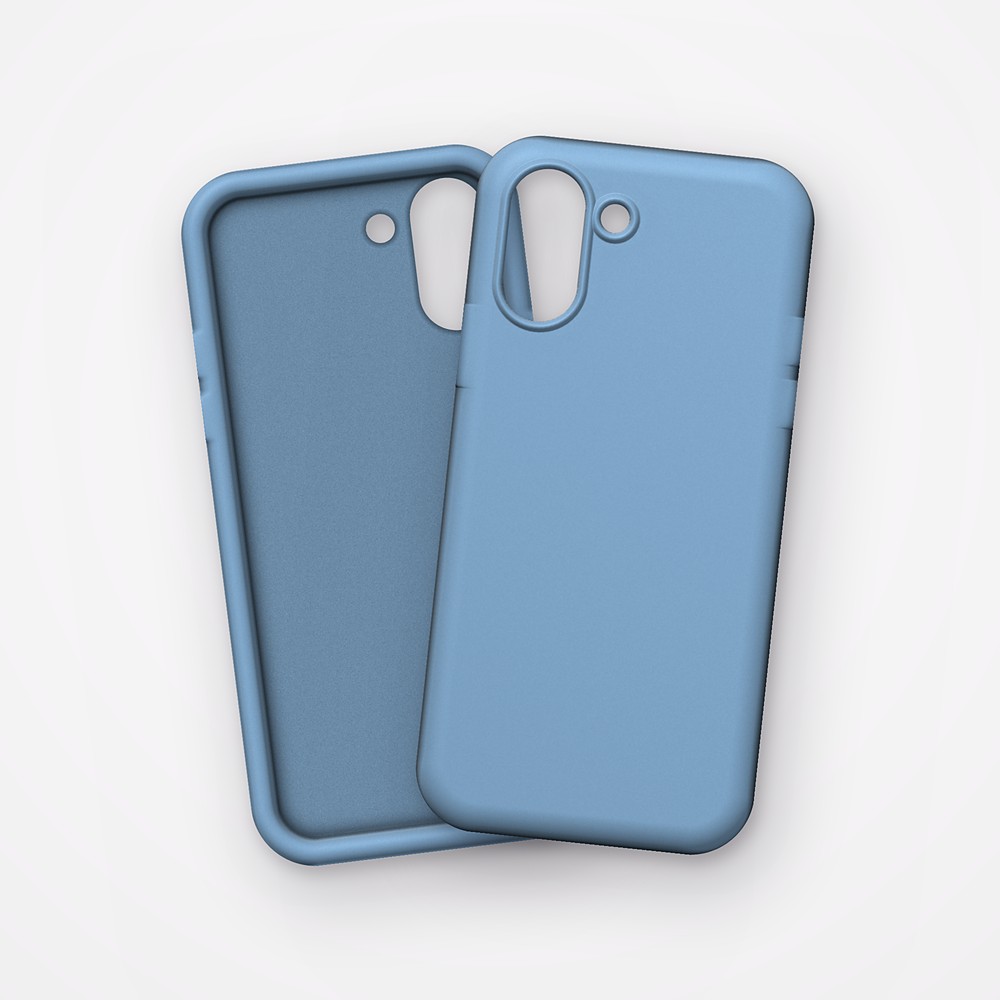 Silicone Case for iPhone 16 Series, Sky Blue Silicone Case for iPhone 16 Series, Sky Blue