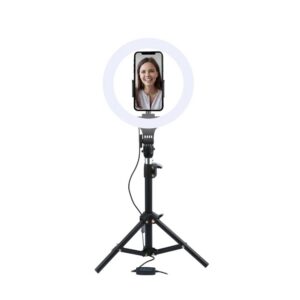 10 Inch Ring Fill Light With Stand, 3 Colour