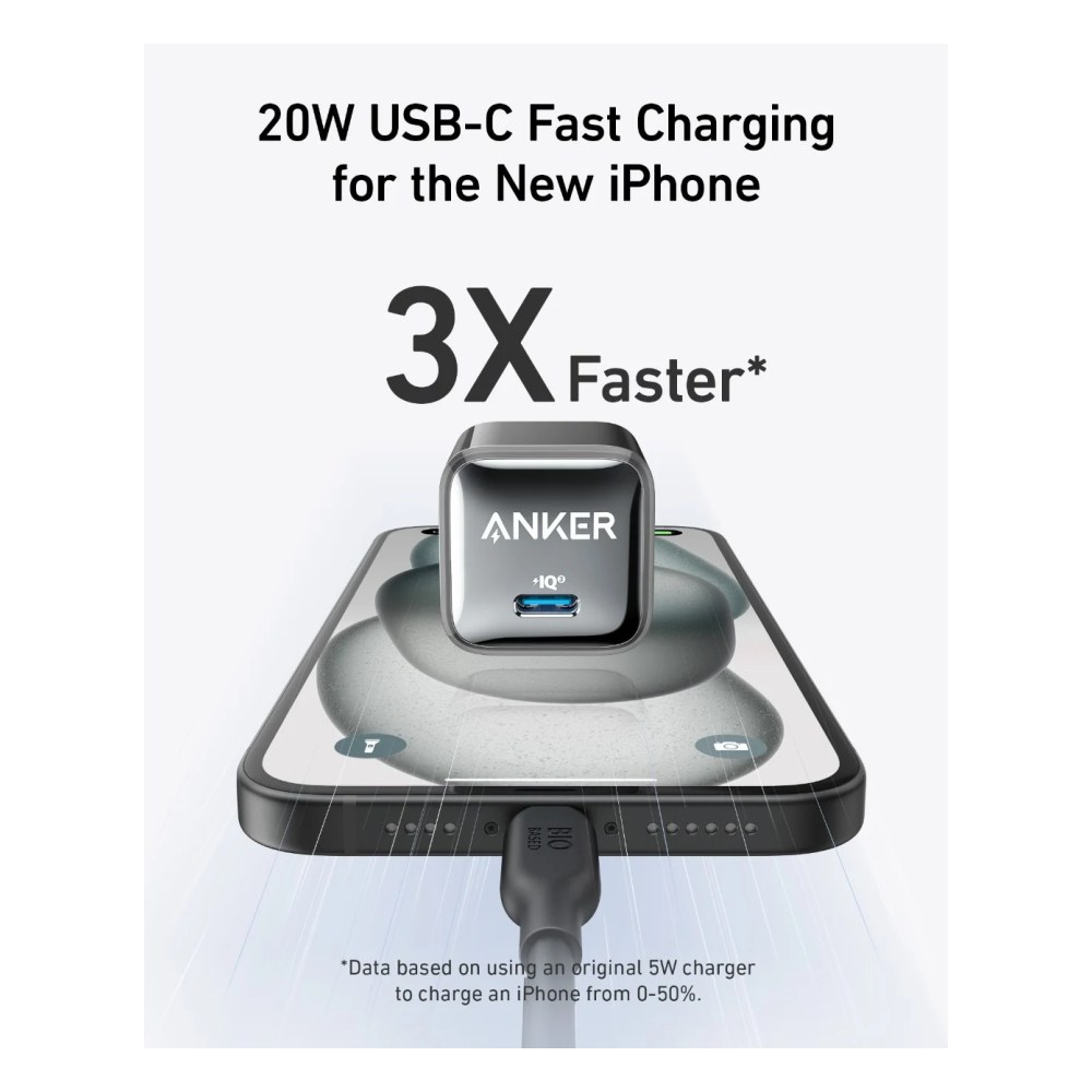 Anker Nano 20W USB C High Speed Charging Adapter 2 Anker Nano 20W USB C High Speed Charging Adapter 2