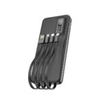 Aspor A300 10000mAh Power Bank With Built In Cables