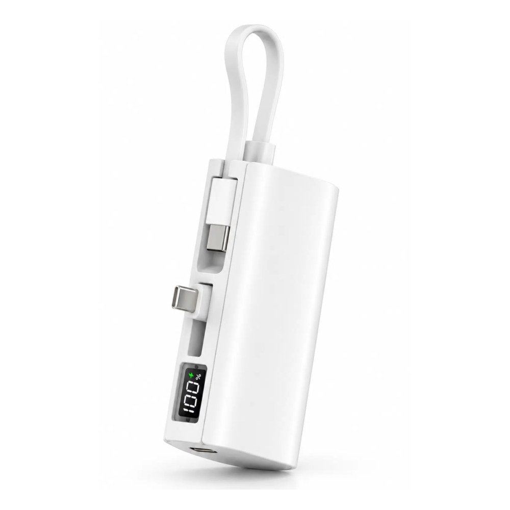 Aspor A352 5000mAh Smart Emergency Mini Power Bank