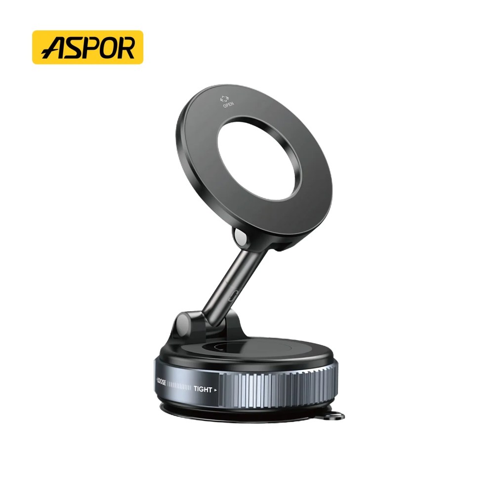 Aspor A708 Vacuum Suction 360 Rotating Magnetic Phone Bracket