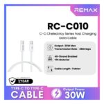 Remax RC-C010 Chelectricity 30W USB C to USB C Braided Cable
