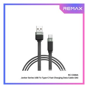 Remax RC-C086 Janker 3A USB A to USB C Braided Cable