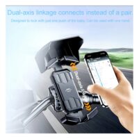 Remax RM-C53 Sunshade Rainproof Cycling Phone Holder 2