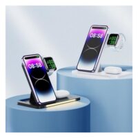 Remax RP-W70 22W 3 In 1 Foldable Wireless Charger With Light 2